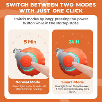 Automatic Rolling Cat Ball with Tail – Rechargeable, 2 Speeds