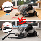 Adjustable Breathable Safety Small Medium Large Extra Dog Muzzles for Anti-Biting Anti-Barking Anti-Chewing Safety Protection(Black)