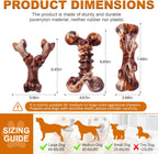 6-Pack Heavy Duty Nylon Dog Chew Toys for Medium Large Dogs, Bacon Flavor, Pure Nylon for Aggressive Chewers, Reduces Boredom, Varied Shapes, Designed for 25-80 lbs Breed Sizes