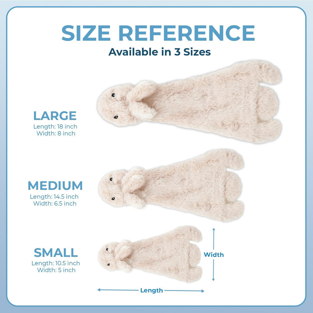 Dog Toys with Soft Durable Fabric for Small, Medium and Large Pets Interactive Toy for Indoor Play, Supports Active Biting and Play - 4 Figures, Small