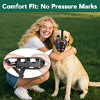 Dog Muzzle for Medium Large Dogs, Humane Basket Muzzle, Soft & Lightweight & Adjustable | Anti Biting Chewing Eating, Suits Training Walks Grooming Vet Visits, Drink & Pant Easily