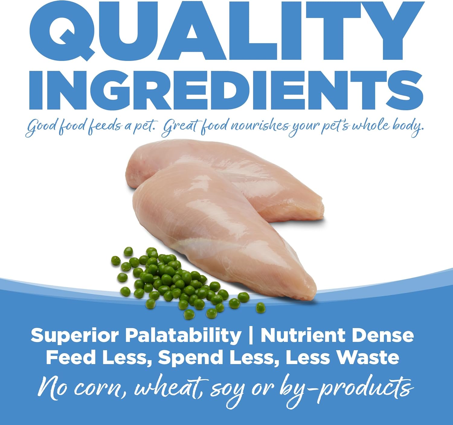 Pure Vita Grain Free Cat Food, Chicken and Peas, 12LB