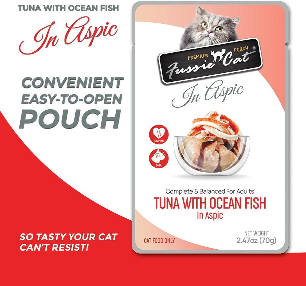 Cat Premium Tuna w/Ocean Fish in Aspic