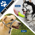 Reflective Head Collar, No Pull Collar for Large Dogs, Anti-Pull Muzzle Leash for Large Sized Breed, Adjustable Soft Dog Halter, Nose Leash for Easy Control on Walks