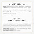 Seafood Classic Pate Collection Grain Free Wet Cat Food Variety Pack - (Pack of 36) 3 oz. Cans