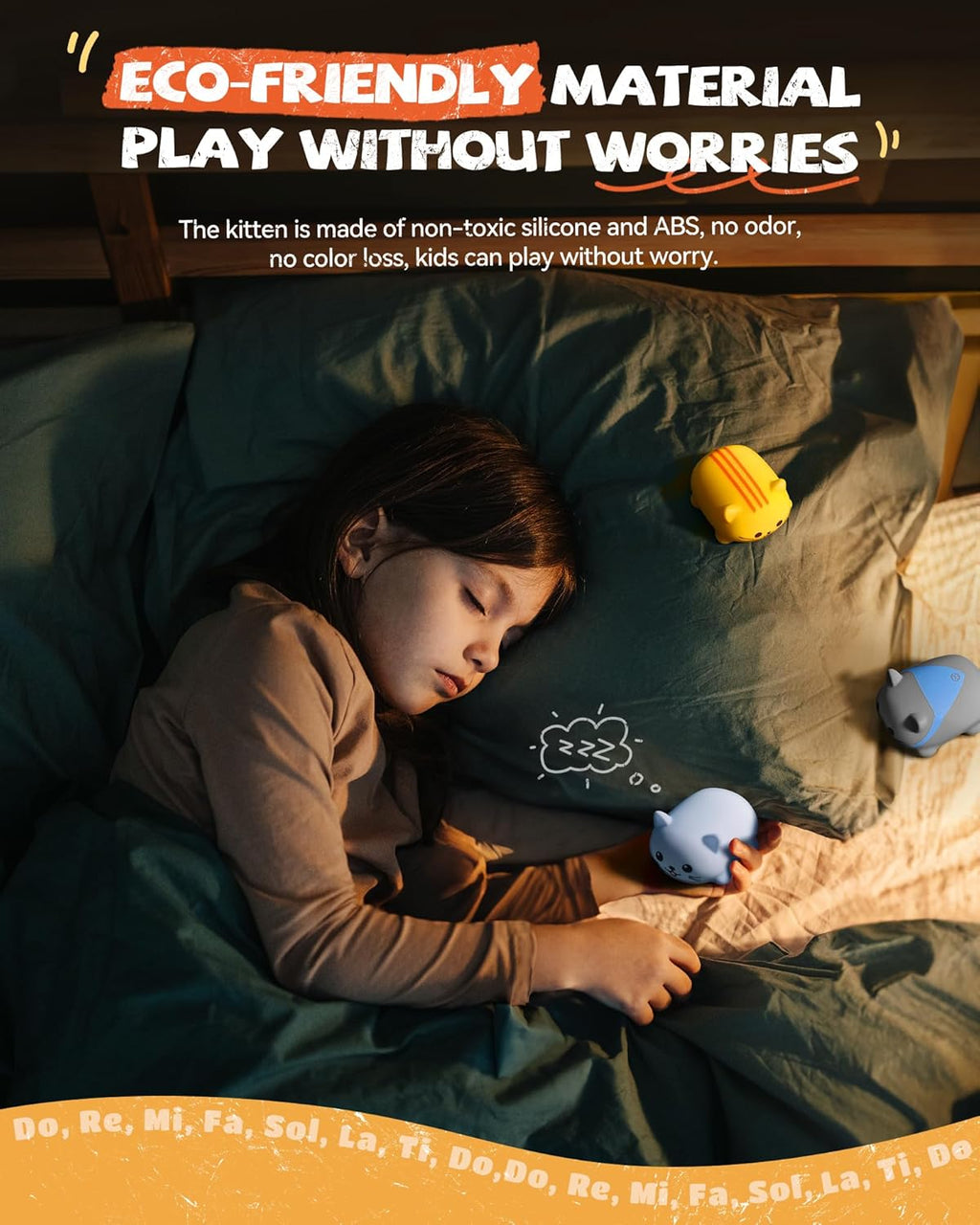 Musical Cats Piano Keyboards with Cute Meow Tone, Press Play Music Scale, Fun Music Toys for Kids, for Boys & Girls Age 3 4 5 6 7 8 9, Educational Instrument