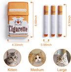 3 Pack Catnip Toys for Cats, Funny Cat Toys Filled with 100% Pure Organic Catnip, Safe Kitten Teething Chew and Kicker Toys, Stress Relieving Fun for Indoor Cats,(yellow)