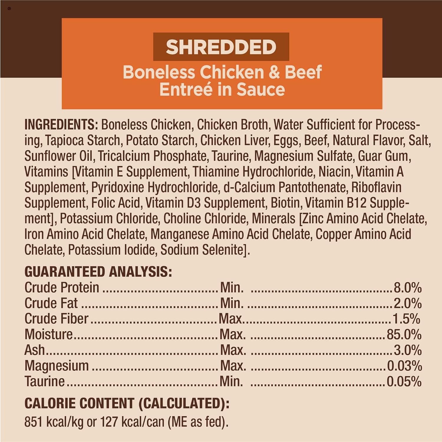 Signature Selects Shredded Adult Wet Cat Food, Natural, Protein-Rich, Grain Free, 5.3 Ounce, 12 Pack (Poultry Variety Pack)