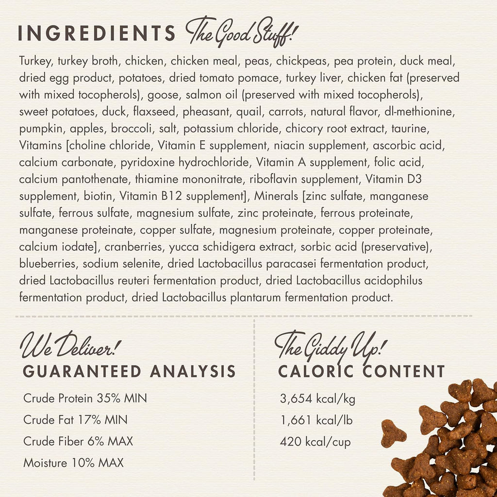 Nutritionals Grain-Free Game Bird Dry Cat Food (4 lb)