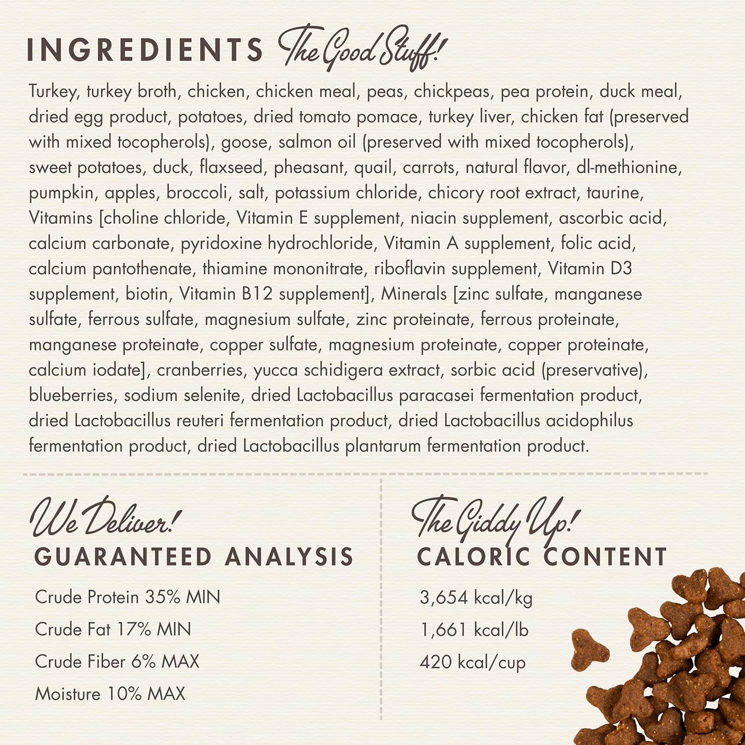 Nutritionals Grain-Free Game Bird Dry Cat Food (4 lb)