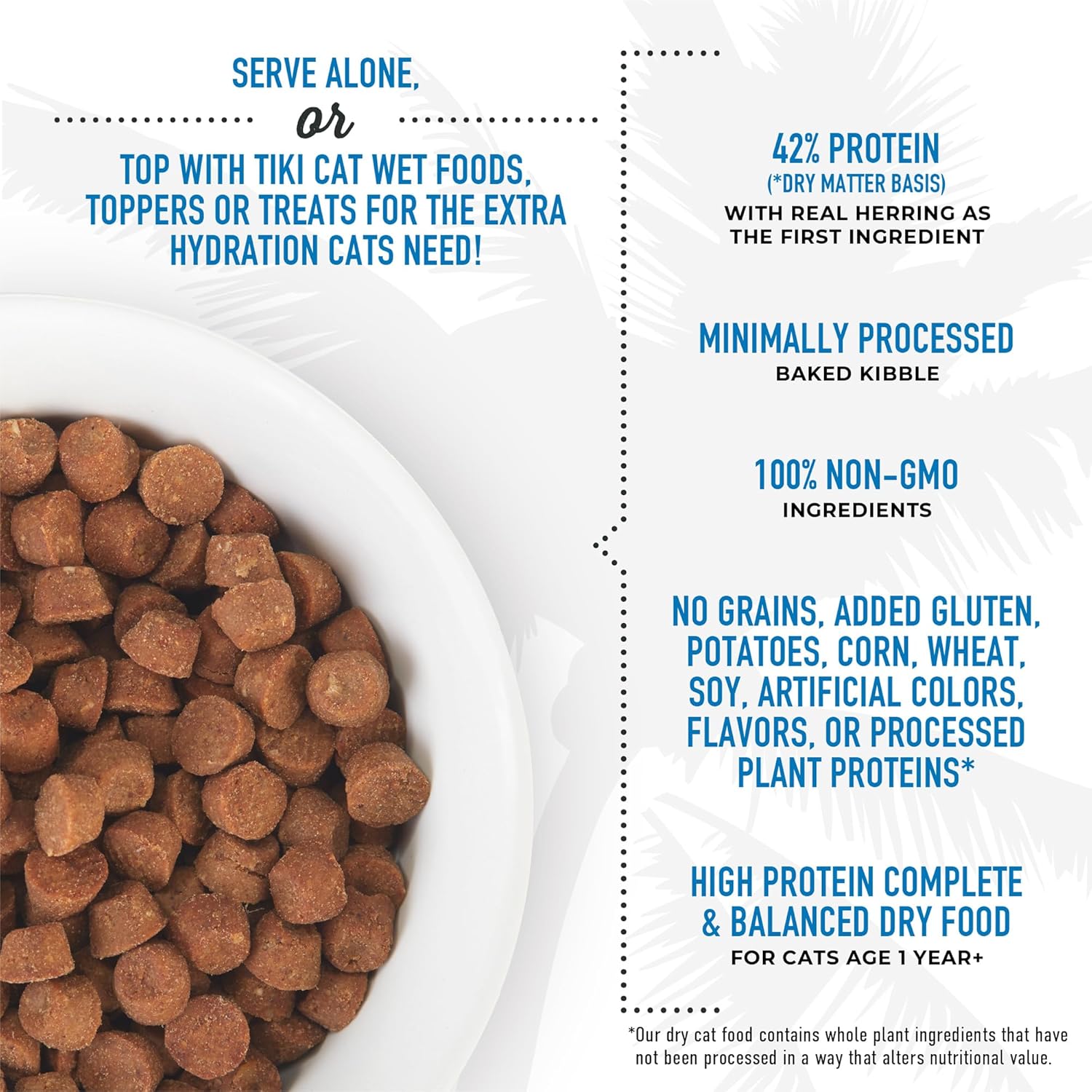 Cat Born Carnivore High Protein Dry Cat Food, Herring & Salmon Meal