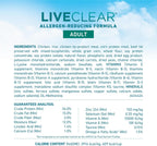 LiveClear Allergen-Reducing Cat Food Dry Formula with Real Chicken As The Number One Ingredient - 3 lb. Bag