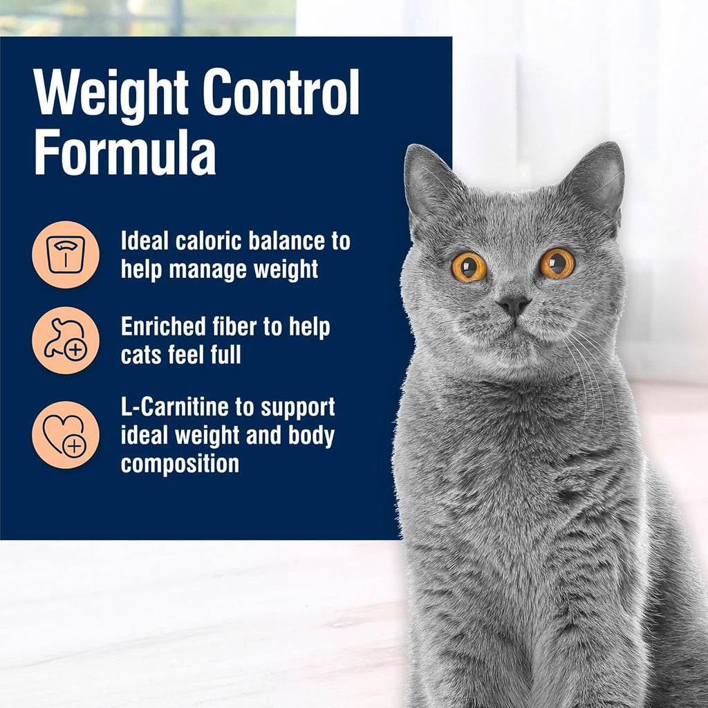 True Solutions Weight Control Natural Dry Cat Food for Adult Cats, Chicken, 11-lb. Bag