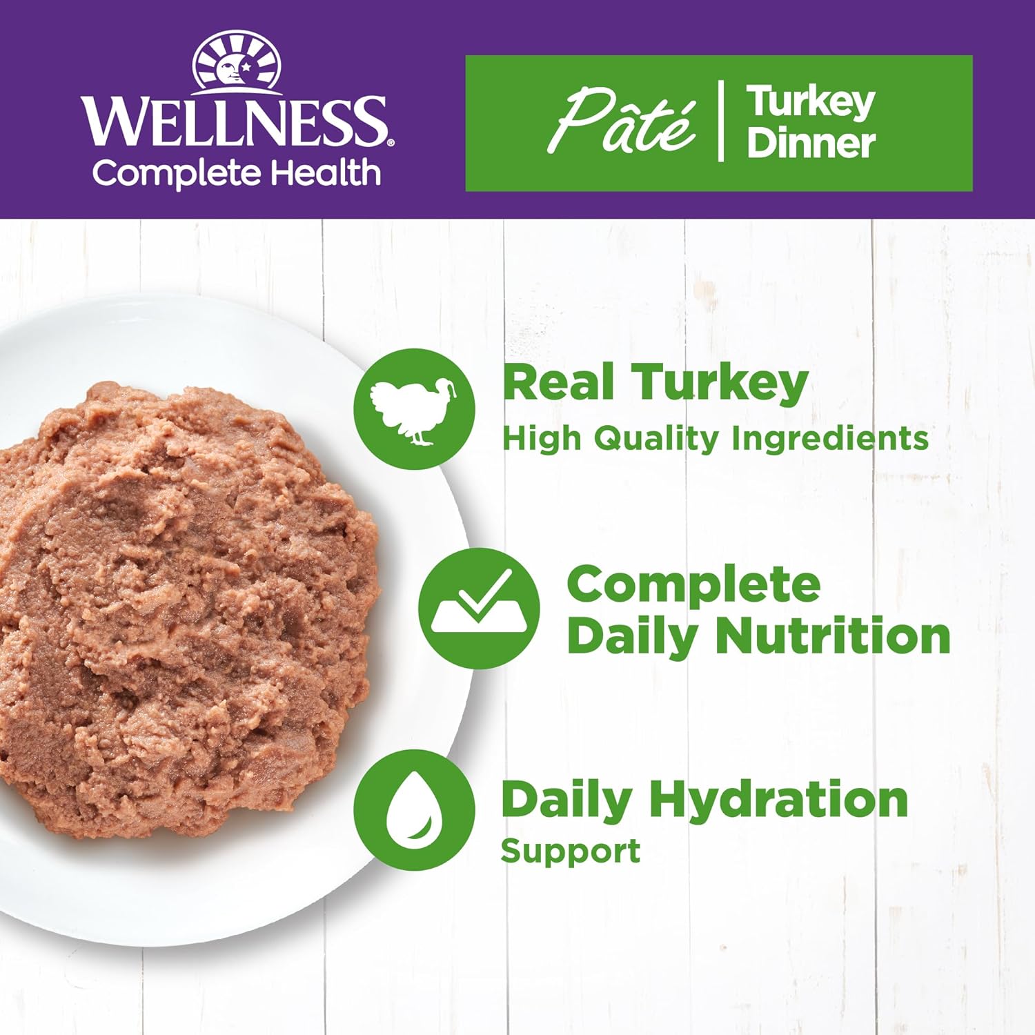 Health Pate Adult Wet Cat Food, Natural, Protein-Rich, Grain Free, 3 Ounce, 24 Pack,  (Turkey)