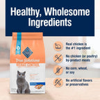True Solutions Weight Control Natural Dry Cat Food for Adult Cats, Chicken, 3.5-lb. Bag