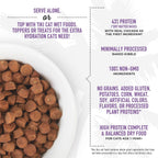 Born Carnivore High Protein, Chicken, Herring & Salmon Meal, Grain-Free Baked Kibble to Maximize Nutrients, Dry Cat Food