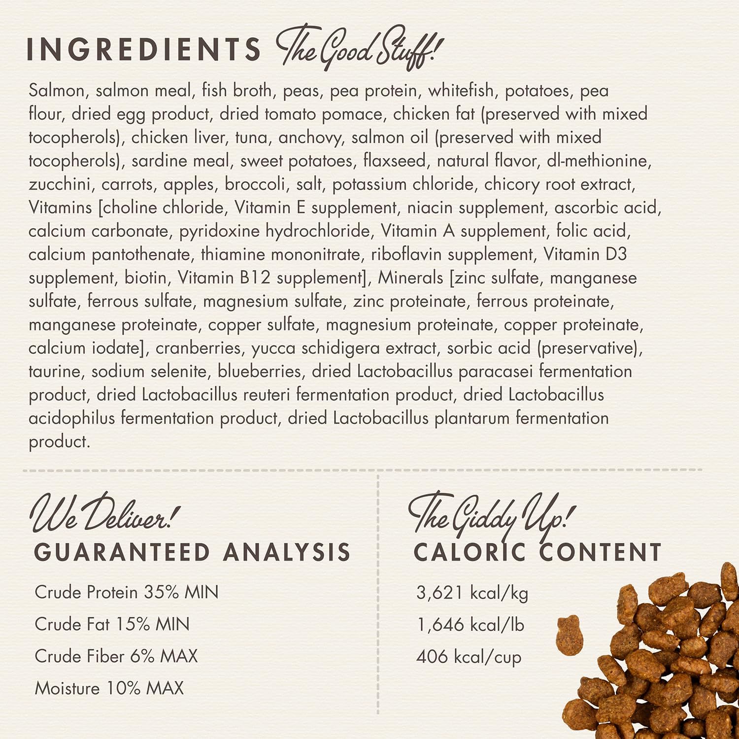 Nutritionals Salmon Tunachovy Cat food - Premium Dry Cat Food - Salmon Recipe - 4 lb