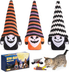 Christmas Cat Toys, Xmas Catnip Toys for Indoor Kitten Kitty, Safe Kitten Teeth Cleaning Toy, Interactive Cat Chew Kitty Kicker Toy Santa Claus (Copy)