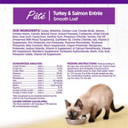 Health Pate Adult Wet Cat Food, Natural, Protein-Rich, Grain Free, 3 Ounce, 24 Pack,  (Turkey &Salmon)