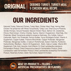 CORE RawRev Original Deboned Turkey, Meal & Chicken Meal Recipe, Dry Cat Food, 10 Pound Bag