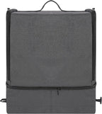 Portable Cat Travel Litter Box with Zipped Waterproof Bag,No Collapse with Hard Base Insert at Bottom, No Leakage, No Smell, Easy to Carry, Easy to Use in Hotels, Car Black