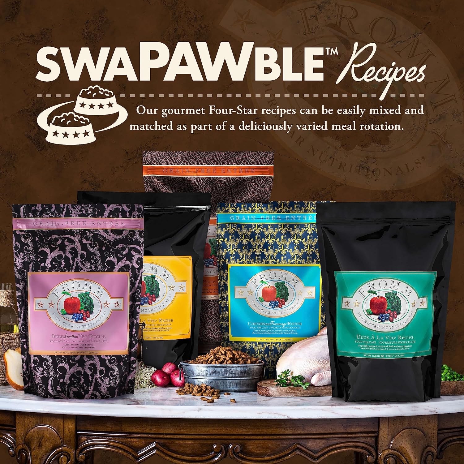 Nutritionals Trout & Whitefish Cat Food - Premium Dry Cat Food - Trout Recipe - 4 lb