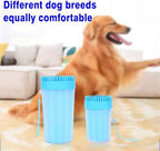 MudBuster Portable Dog Paw Cleaner, Medium, Blue - Premium Quality Pet Supplies and Accessories