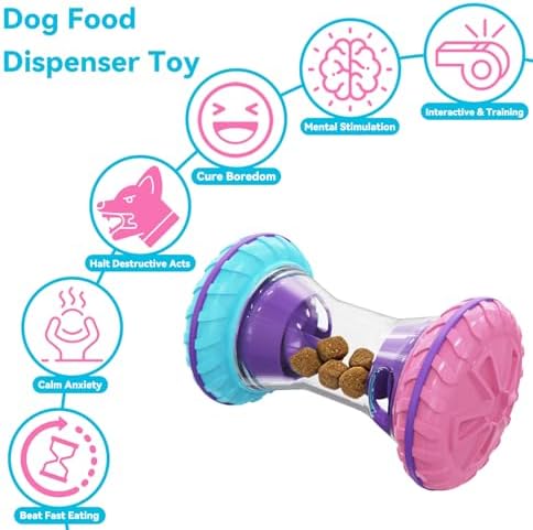 Interactive Dog Puzzle Toys for Small Medium Large Breed - Durable Smart Puppy Enrichment Dogs Toy to Keep Them Busy, Mental Brain Stimulation Treat Dispensing Training & Slow Feeder