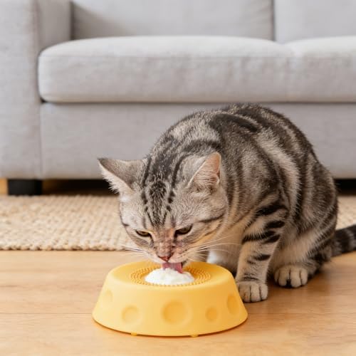 Dog Lick Bowl with Ball,Lick Ball Bowl for Dogs,Dog Licking Bowl with Rolling Ball,Slow Feeder Ball Bowl to Slow Pet Eating,Rolling Ball Dog Bowl Give Pet More Time to Enjoy Eating. (Blue-2pcs)