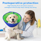 Soft Dog Cone Collar to Stop Licking After Surgery, Comfy Dog Cone Alternative for Large Medium Small Dogs/Cats, Adjustable Washable E-Collar for Spay Neuter Recovery and Neck Protection
