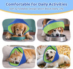 Soft Dog Cone Collar to Stop Licking After Surgery, Comfy Dog Cone Alternative for Large Medium Small Dogs/Cats, Adjustable Washable E-Collar for Spay Neuter Recovery and Neck Protection