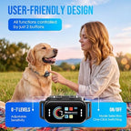 Dog Bark Collar 2 Pack, Auto Anti Barking Collar for Large Medium Small Dogs 11-120lbs, 7 Sensitivity Levels, 5 Safe Training Modes, Humane Bark Training Collar