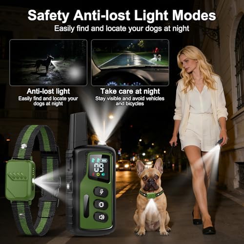 Remote Training Collar – 4500 ft, Waterproof, 3 Modes
