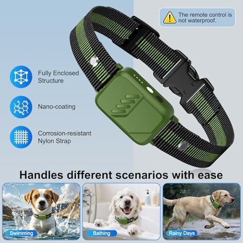 Remote Training Collar – 4500 ft, Waterproof, 3 Modes