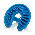 Nub Brush – Corkscrew Tail Dog Brush for Bulldogs | Silicone Grooming Brush for Trapped Hair, Debris, Itchy Skin Folds & Scooting - Great for Small Animals