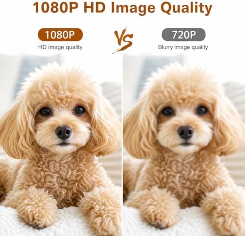 Hidden Camera, Spy Camera - 1080p HD WiFi Wireless Tiny Indoor Security Mini Cam with Night Vision & PIR Motion Detection - Nanny Cam for Baby/Pet/Home/Office Monitoring.Black