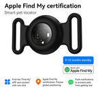 GPS Pet Tracker No Monthly Fee – Works with Apple Find My | Dogs & Cats