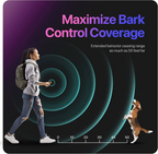 Dog Bark Deterrent Devices, 6 Modes 3X Ultrasonic Anti Barking Device for Dogs, 33 FT Range Barks No More Indoors Neighbor Outdoors with Flashlight,Dog Training Device
