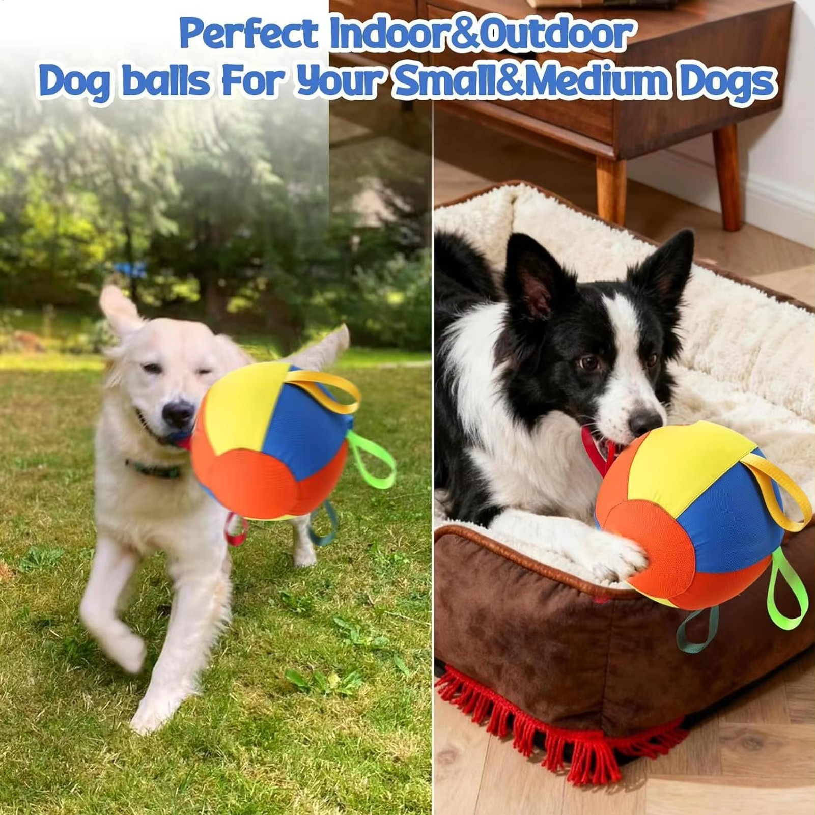 Inflatable Herding Ball for Dogs – Tear-Resistant, with Pump