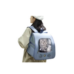 Cat Backpack Carrier, Breathable Pet Carrier Bag for Cats & Small Dogs, Portable Outdoor Travel Backpack with Ventilated Mesh, Lightweight Shoulder Bag for Hiking, Walking & Vet Visits