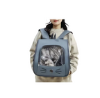 Cat Backpack Carrier, Breathable Pet Carrier Bag for Cats & Small Dogs, Portable Outdoor Travel Backpack with Ventilated Mesh, Lightweight Shoulder Bag for Hiking, Walking & Vet Visits