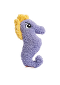 Interactive Catnip Cat Plush Toy, Ocean Theme, 5'', for All Breed Size Cats (Seahorse)