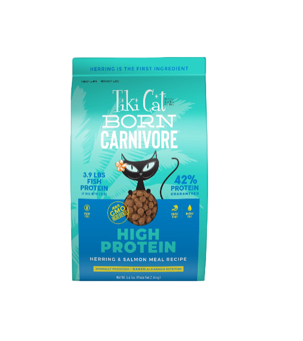 Cat Born Carnivore High Protein Dry Cat Food, Herring & Salmon Meal