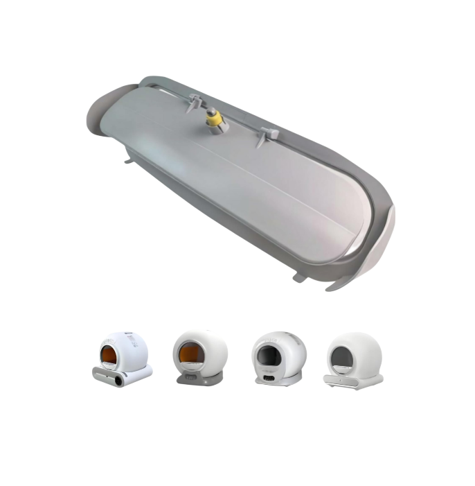 Cat Litter Box Toilet Door Module Replacement for Self-Cleaning Cat Litter Box (for Model:65L Storage bin + 9L Waste Collection bin) Durable