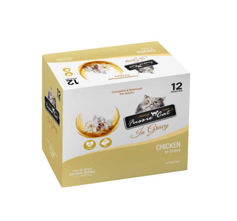 cat Premium Chicken in Gravy 2.47 oz(Pack of 12)