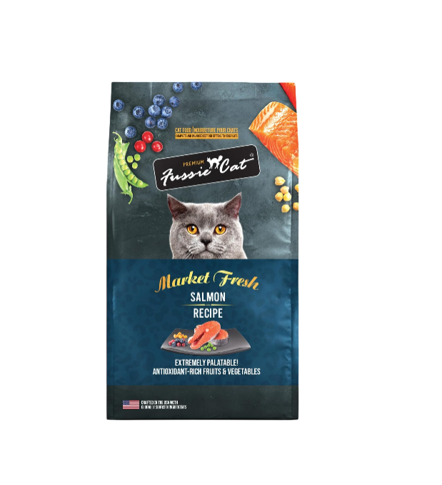 Cat Market Fresh Salmon Recipe,Dry Cat Food, 10lb Bag