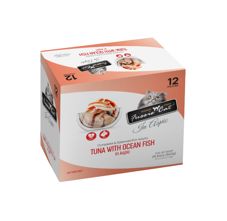 Cat Premium Tuna w/Ocean Fish in Aspic