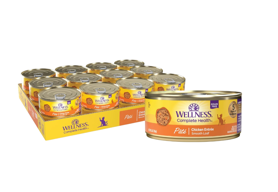 Health Pate Adult Wet Cat Food, Natural, Protein-Rich, Grain Free, 3 Ounce, 24 Pack, (Chicken)