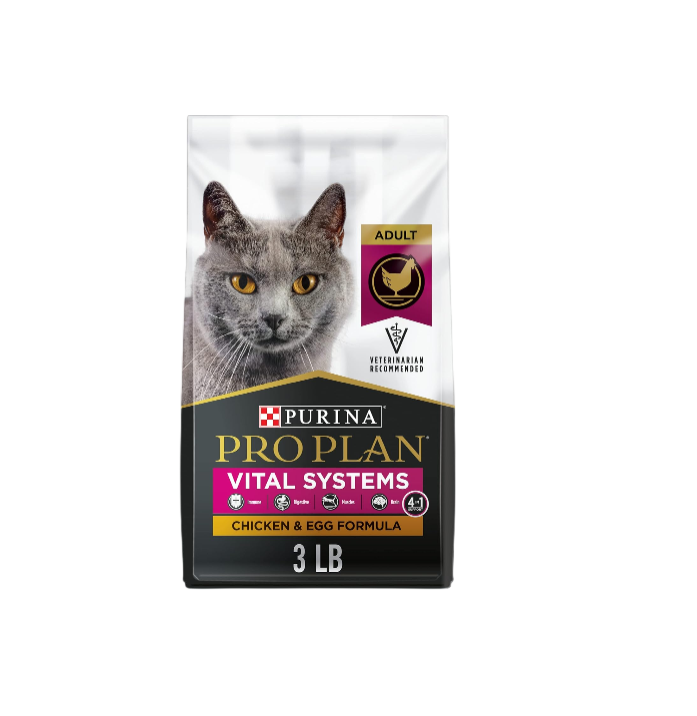 Vital Systems Chicken and Egg Formula 4-in-1 Adult Dry Cat Food - 5 lb. Bag