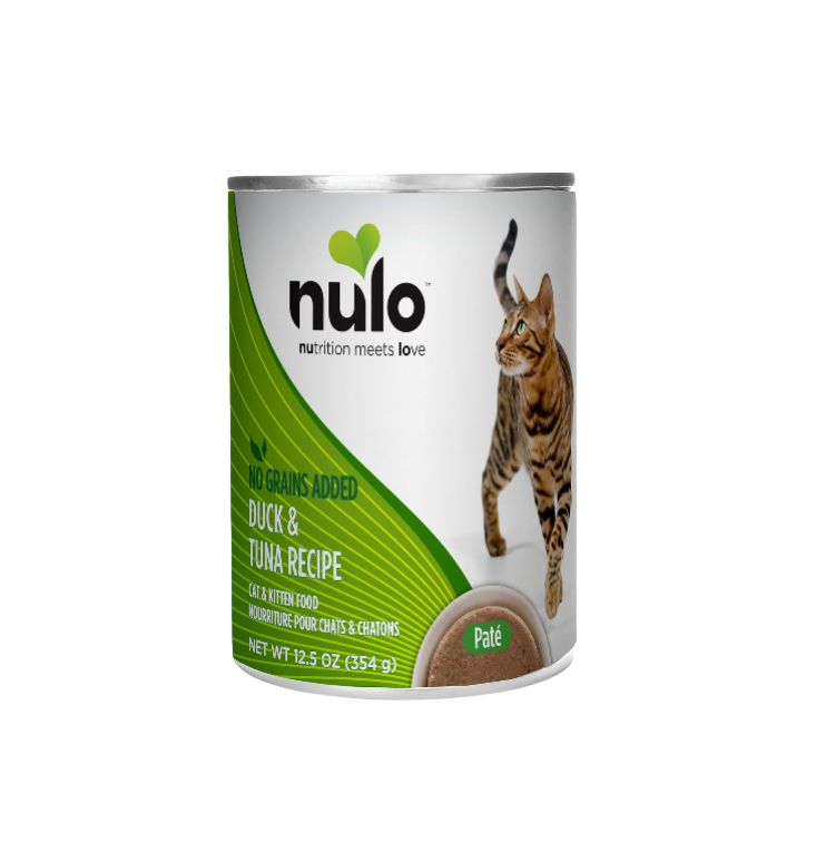 Nulo Duck & Tuna Recipe Pate Wet Canned Cat Food, 12.5 Ounce (Pack of 12)Nulo Duck & Tuna Recipe Pate Wet Canned Cat Food, 12.5 Ounce (Pack of 12)